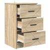 Nightstand Sonoma Oak 38 x 38 x 66 cm Particleboard