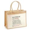Beach Bag - PLANETEE - Mathilde Definition - Natural Cotton - 43 X 33 Cm - Shoulder Straps