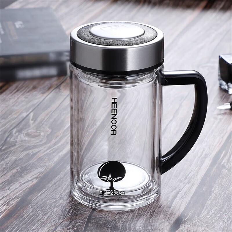 Heenoor XN-6721 Double-Wall Glass Tea Cup