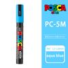 Uni POSCA Marker Farbstift, 39 Farben PC-5M/44 PC-3M/36 PC-1M, Acryl Steinmalerei Zeichnen Graffitti Marker Kunstbedarf