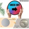 Check Out Arrow Metal Wall Art 7.87x7.87 / 11.81x11.81 Inch Round Aluminum Sign for Shop Cafe Restaurant Business Wall Decor