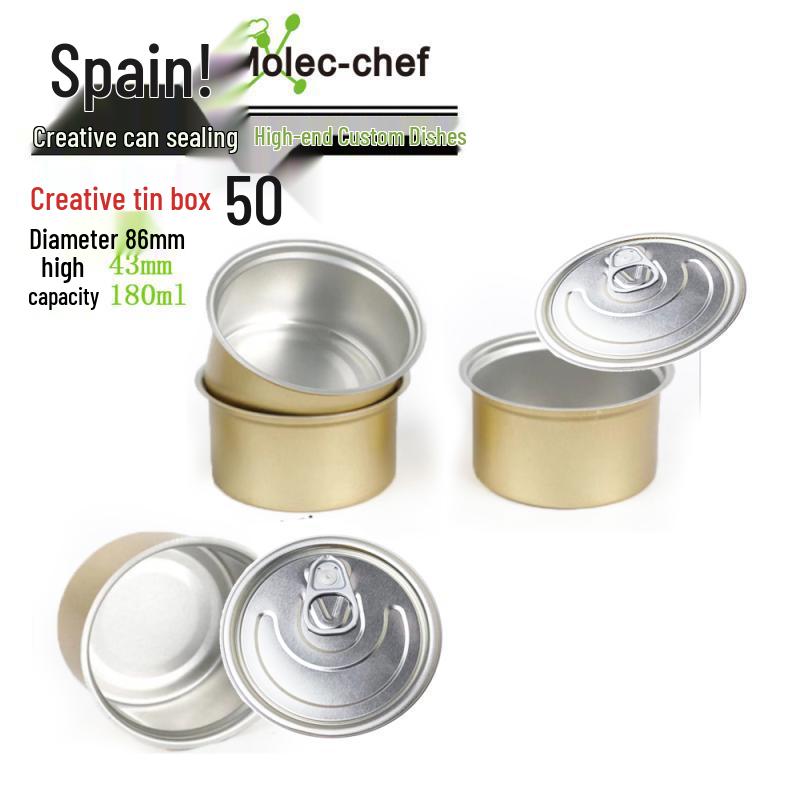 MO-Chef 100% Spanish Manual Round Can & Dish Sealer for Creative Caviar Storage