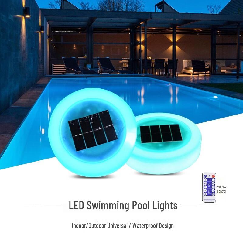 Nu Feng Solar RGB Floating Pool & Lawn Light with Remote