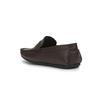 Liberty Fortune AVN-62E Men’s Non Lacing Formal Loafers - Black, Brown - Synthetic Leather Slip-on with Cushioned Footbed - Stylish Office Footwear