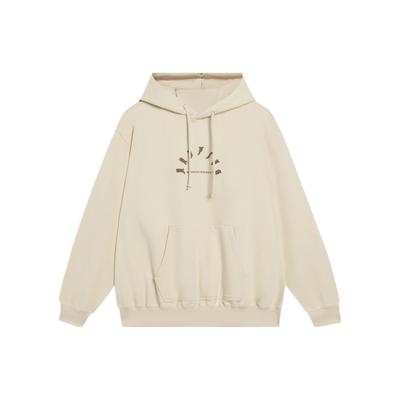 Li Ning Badfive Sweatshirt Unisex Light Milk Umber AWDT091-6