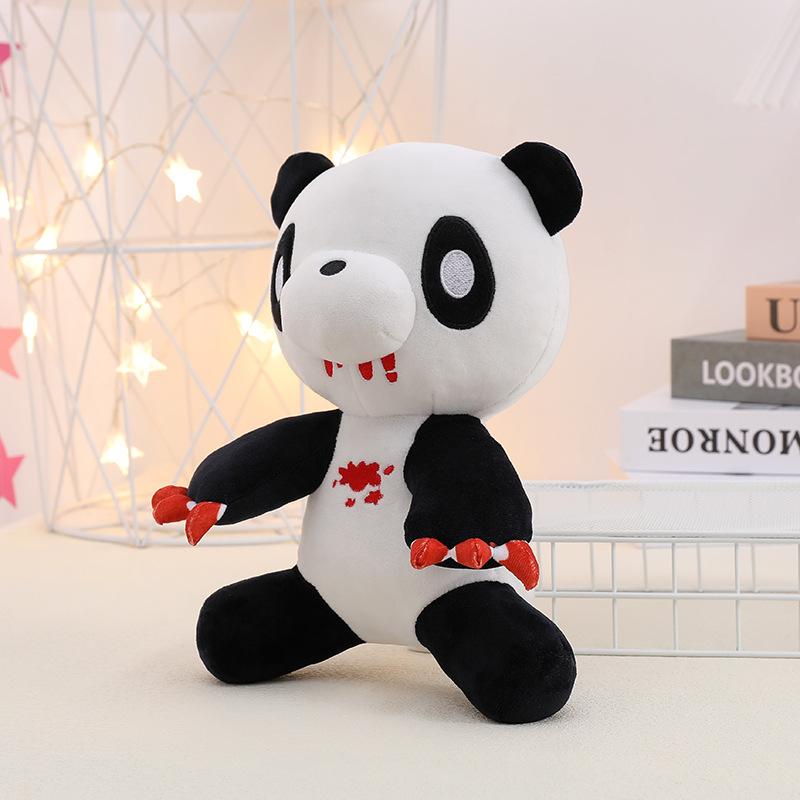 Peluche 25cm Gloomy Bear Orso Rosa Sanguinario Peluche Morbido Giocattolo Orsetto Carino Cuscino Peluche Animale per Bambini Regalo di Compleanno Natale