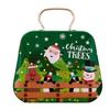 Charming Holiday Decor As Show Metal Cookie Box Ample Space For Treats Effortless Portability For Holiday Treats