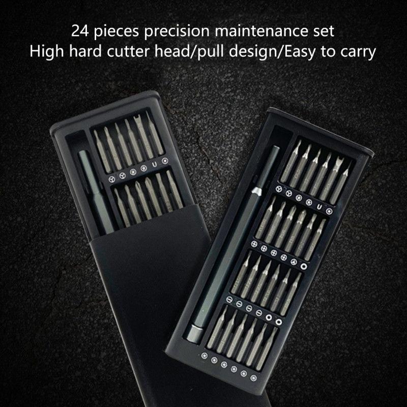 25 In 1 Precision Screwdriver Set Phone Clock Computer Multifunctional Maintenance Disassembly Tool Screwdriver