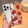 Ins Fruit Strawberry Suitable for iPhone16ProMax Protective Case Apple 14/15 Airbag Anti-drop Mobile Phone Case