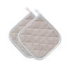 2Pcs Value Versatile Multi-shape Kitchen Cushion Pot Mat Coaster, Special for Home Dining Table Desktop Protection