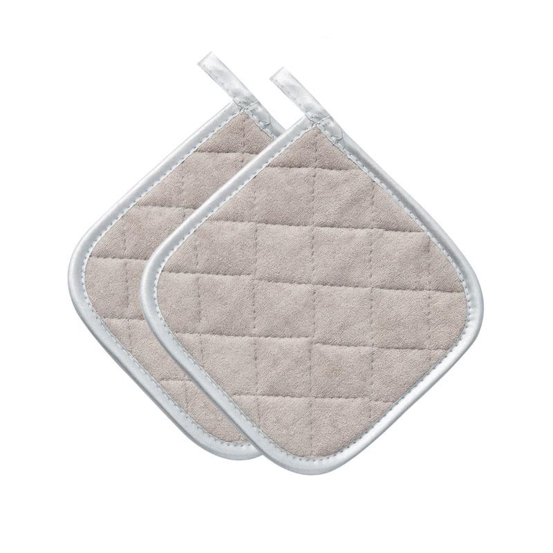 2Pcs Value Versatile Multi-shape Kitchen Cushion Pot Mat Coaster, Special for Home Dining Table Desktop Protection