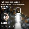 Newest COB Work Light Type-C Rechargeable LED Flashlight Keychain Hanging Camping Hiking Lamp Mini Outdoor Flashlight 1/2/3PCS