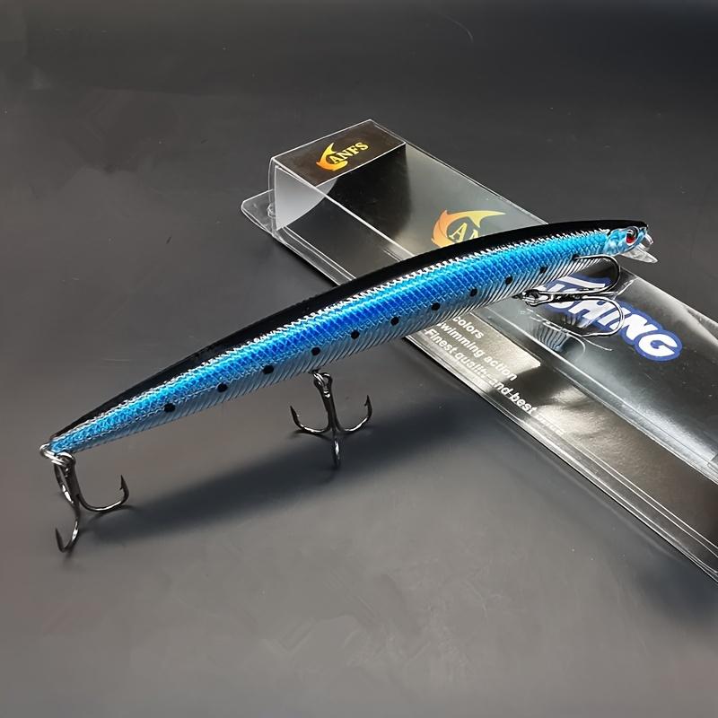 1pc Big Bionic Minnow Lure Artificial Bait 180mm/24g Half Water Fishing Lure Fishing Tackle  - Perfect for Catching Big Fish