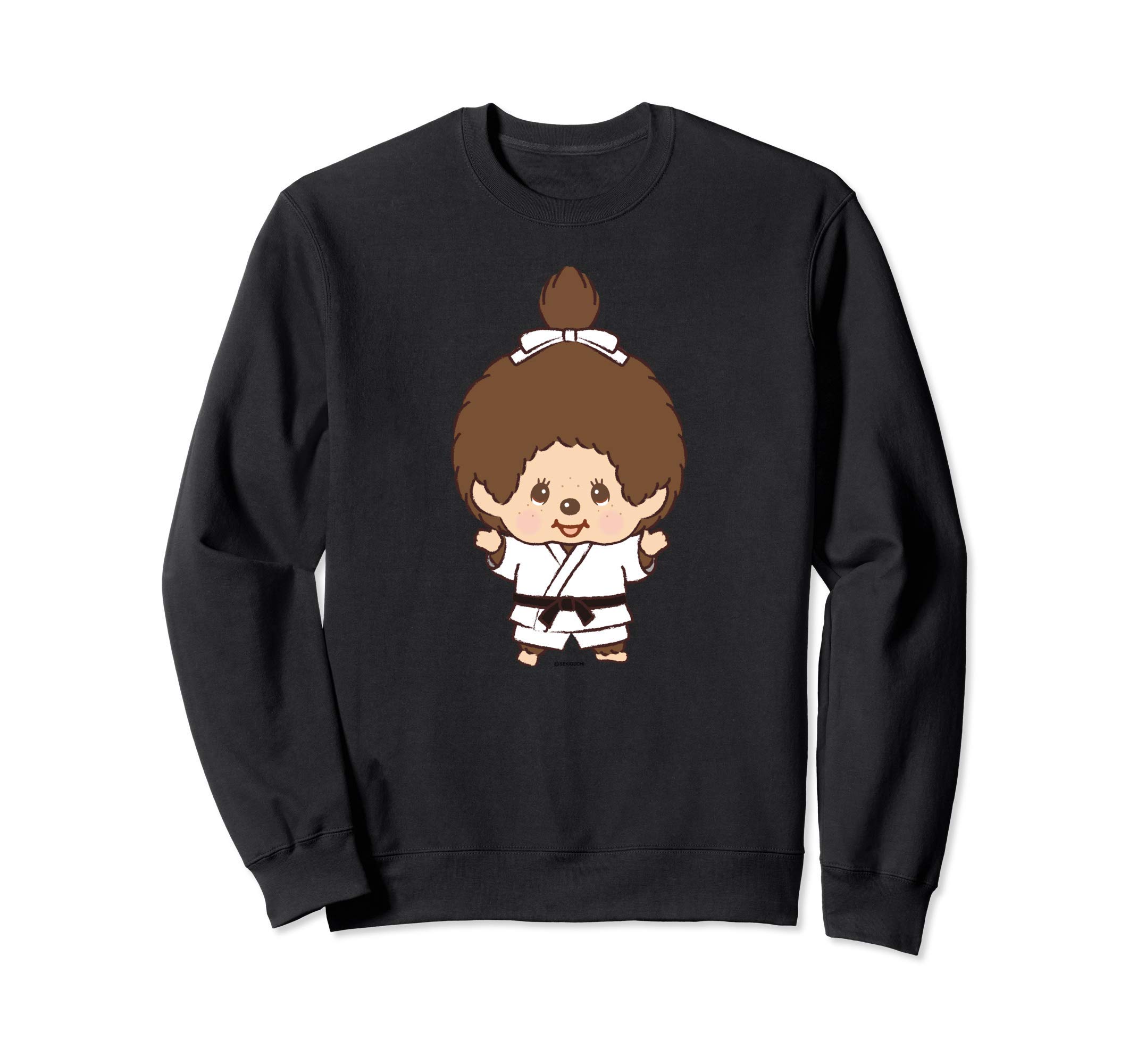 

Графический свитшот Monchhichi чёрный