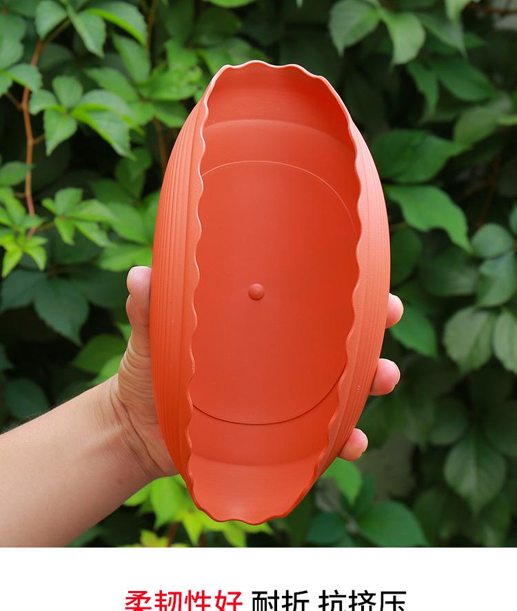 5pcs Plastic Plant Saucer Drip Tray Flower Pot Trays Durable Round Drip Plant For Garden Balcony Indoor Outdoor Home Supplies