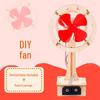 DIY Mesh Fan Cover Kit for Primary School Science Experiments - Handmade Material Pack for Technology Education