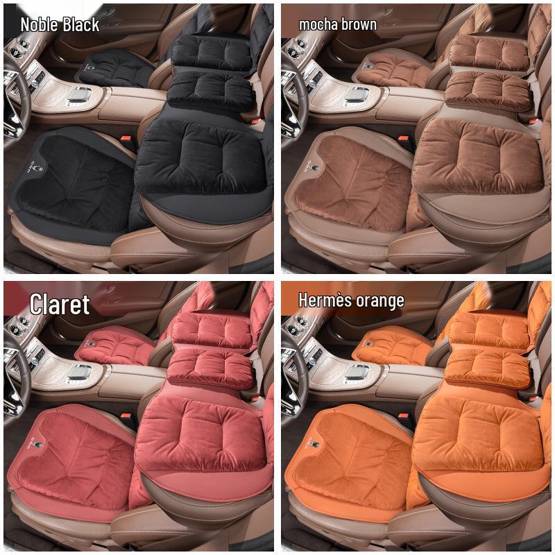 Flannel Lumbar Support Car Seat Cushion for ORA Good Cat, Lightning Cat, Ballet Cat, Black Cat, and White Cat Models.