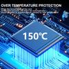 Turbo Jet Fan Cleaning Blower Tool 3 Gears Adjustable Car Blowing Snow Car Accessories Electric Air Duster Violent Fan 130000 RPM Portable 2025