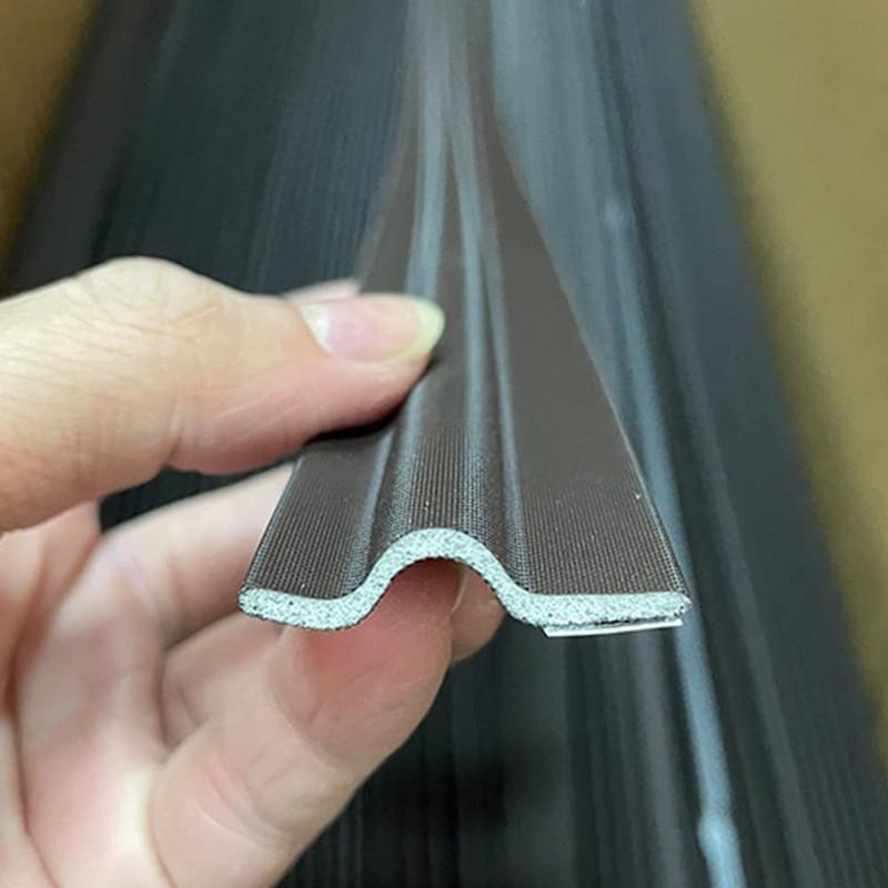 Self Adhesive Window Door Seal Strip Weather Windproof Soundproof Acoustic Foam Sliding Door Windows Cotton Seal Door Gap Filler