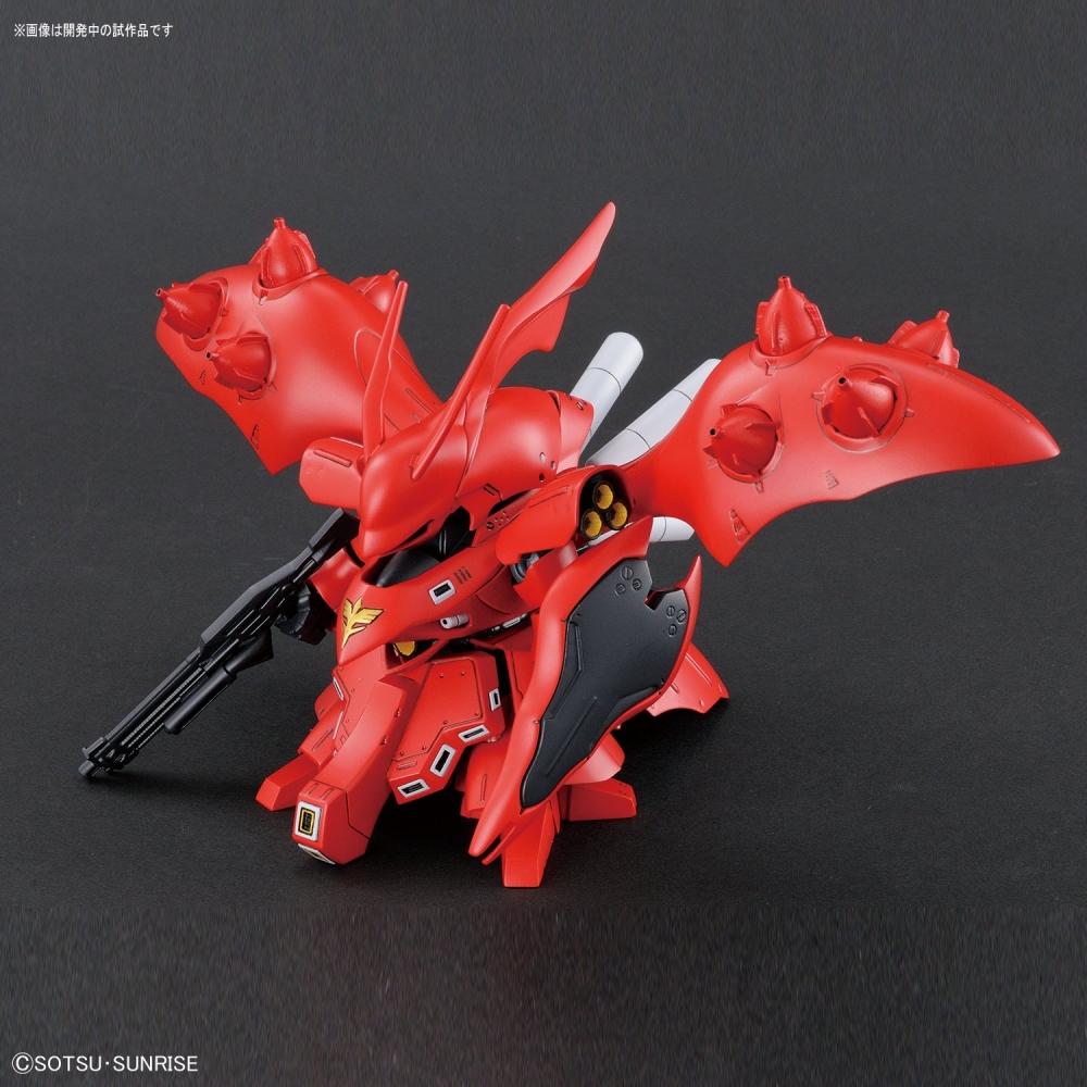 SD Gundam Cross Silhouette Nightingale Color-coded Plastic Model