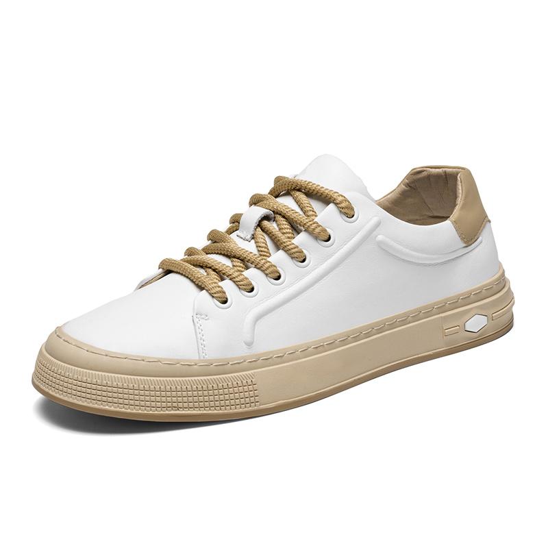 

Модный бренд Мужские дышащие лоферы Кожаные модные туфли для вождения Мужские туфли слипоны на каждый день Уличные мужские удобные туфли на плоской подошве 44 белый