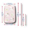 Hatayama Shoji Sanrio 3D Flower Series My H19 x Product 33202987 2-Way Pochette, Melody, Approx. W11.5cm, Number