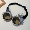 KAMMPT Retro Punk Stil Dampfbrille für Kinder Halloween Dekoration Party Geschenke Brillen Stilvolles Design Cosplay Kinder Sonnenbrillen