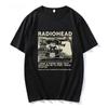Radiohead Graphic Men Print T-Shirt Hip HopT Shirt Fashion Casual Crew Neck Short Sleeve Plus Size T Shirt Unisex Tee