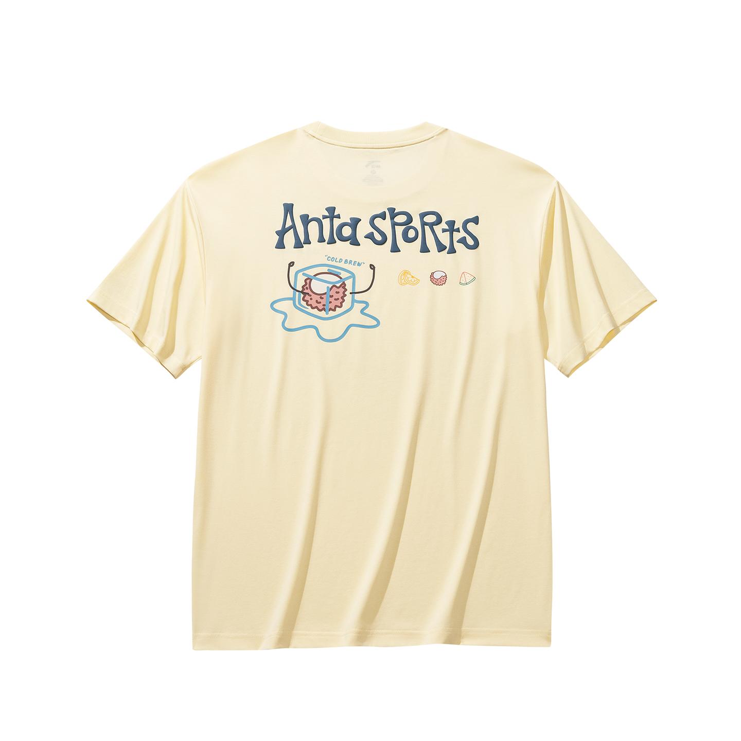 Anta T Shirt Unisex Banana Yellow 972628118-2 M