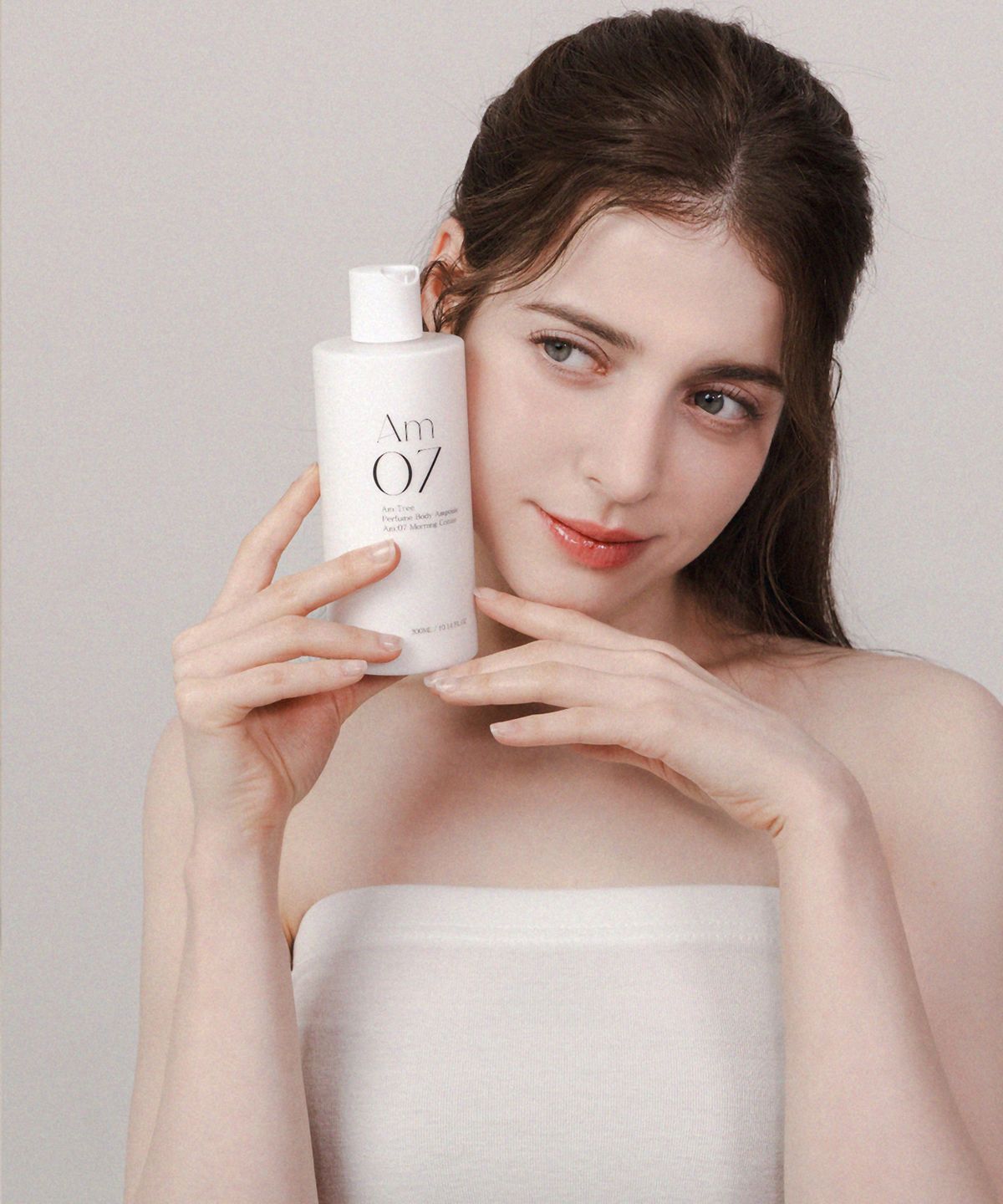 AM Tree Perfume Body Ampoule AM07 Morning Cotton Soap Scent Body Lotion 300ml