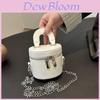 Pu Mini Tote Bag With Zipper Closure For Daily Use