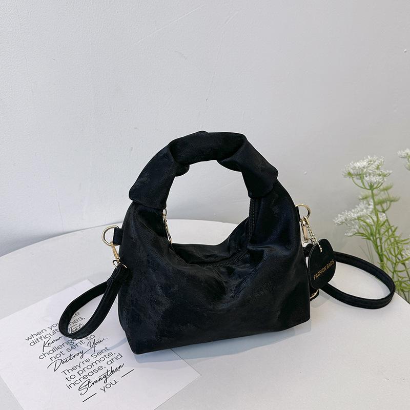 Dumpling bag cream puff women's bag 2025 new niche shoulder messenger bag handbag