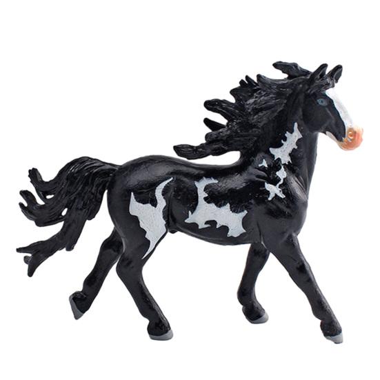 Lifelike Horse Figurine Stallion Pony Collectible Model Miniature Farm Animal Boys Girls Educational Toy Decoration Horse Lover Gift