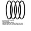 4Pcs Silicone Water Bottle Seal Replacement Dustproof Leak-proof Water Cup O Ring 16/20Oz Travel Tumbler Lid Sealing Gasket