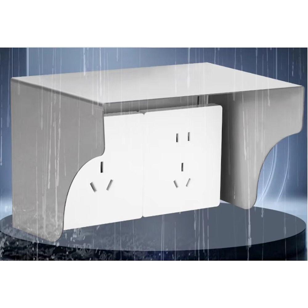 Stainless Steel Doorbell Rain Cover 12.5-50cm Length Outdoor Switch Protection  Outdoor Use