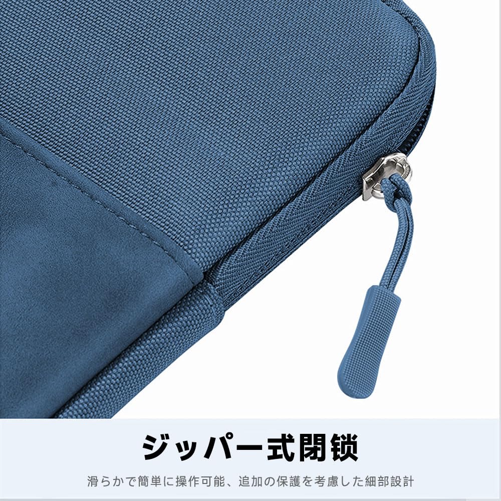 HVUYAL Case for XPPen Magic Note Pad, Lightweight, Shockproof, Waterproof Zippered Protective Bag (Blue)