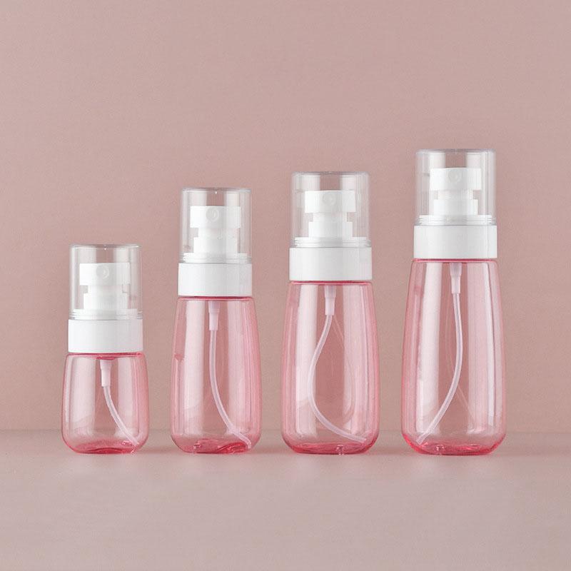 30/60/100ML Ultra Fine Mist Spray Bottles Travel Portable Mini Size For Facial Hydration Alcohol Refill Cosmetic Dispenser