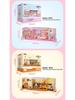 Jiaqi Blocks: Princess Nanci Bedroom & Music Room Set - Stackable House Street Scene Ornaments for Girls
