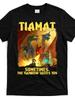 Tiamat DnD Dragon Graphic T-Shirt - "Sometimes the Rainbow Taste You" Bold Yello