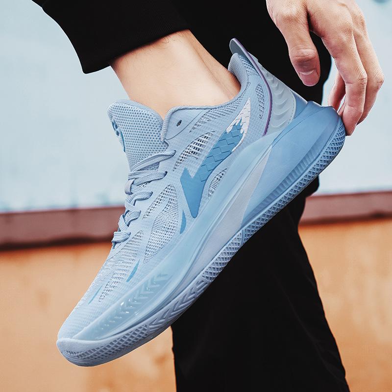 Sonic 12 basketball shoes men's shoes guard actual combat youth sneakers high-top women's low-top children's spring sports sneakers