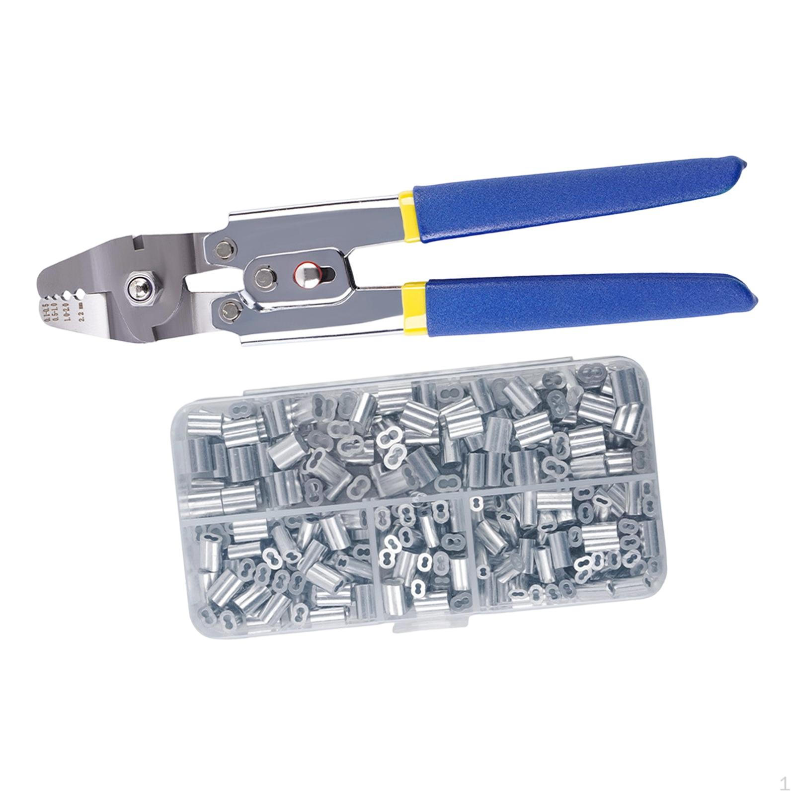 

Wire Rope ing Tool Hand Swaging for Cable Railing with Aluminum Sleeve Replacement Fittings