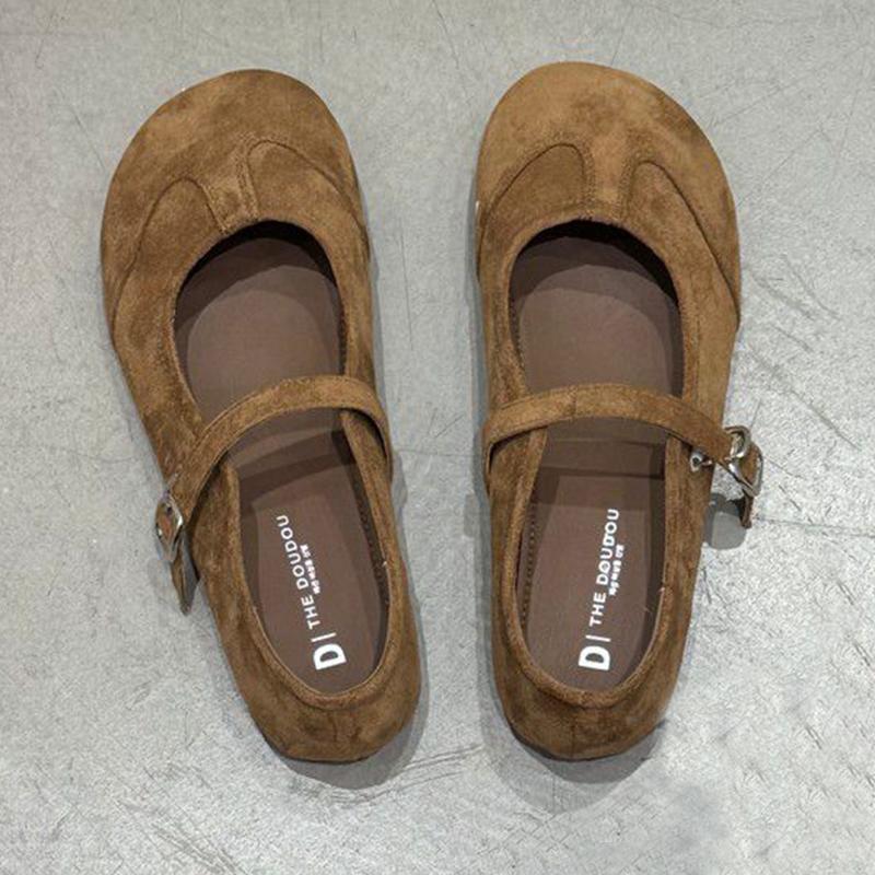 

Модные лоферы Женские балетки Замшевые неглубокие сандалии Модная мягкая дизайнерская женская обувь Спорт 2025 Осень Платье Zapatillas De Mujer 39 хаки
