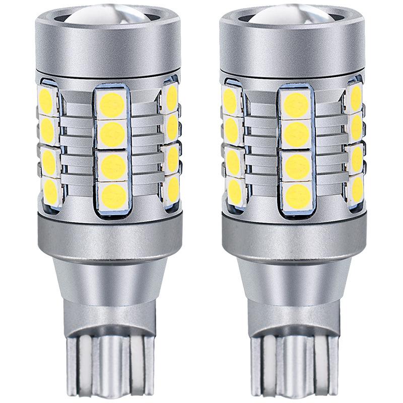 LED Car Lights T15 Reversing Light 1452LM High-Brightness Decoding 3030 Car Light Bulbs, Car Tail Lights, Brake Lights