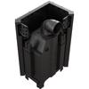 Steel fireplace KRATKI MBM left 10 kW Ø 200 Lift-up