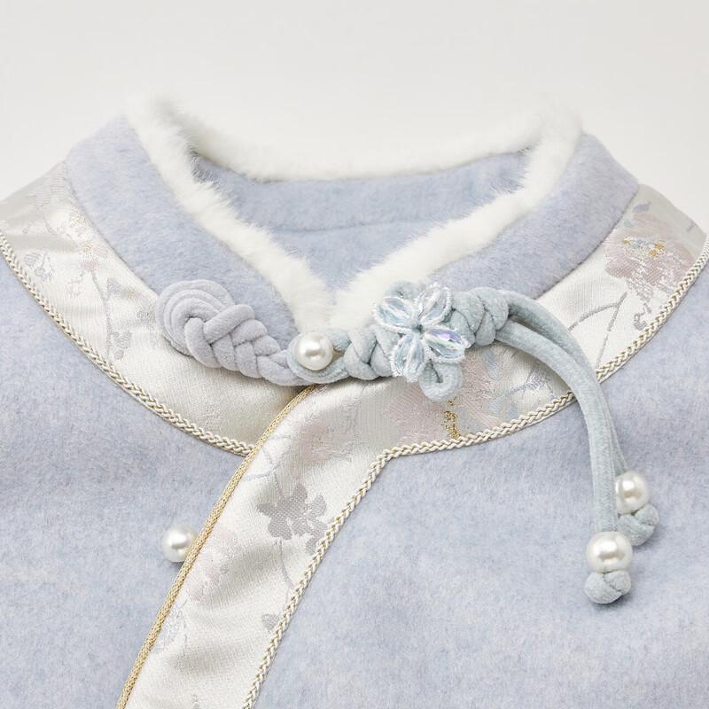 IEF Petite New Chinese Style Two-Piece Dress Set