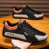 Scarpe casual da uomo in pelle slip-on stile europeo - Bianche, alla moda, da papà, per guidare, sportive