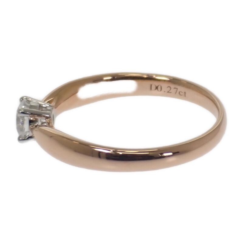 TIFFANY&Co.  #9(JP Size) Ring K18 Pink Gold/Pt950Platinum Women