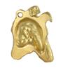 Collie Smooth - Gilded Key Ring with Dog In Gift Box, Handbag Decoration, Luxury Accessory by Art-Dog Brand