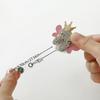 1Pcs Retractable Badge Reel 70Cm, Dental Hygienist Id Holder, Pediatric Dentist Name Tag Clip