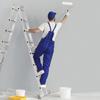 Adjustable Stainless Steel Paint Roller Set Long Household Wall Painting Tool Extendable Roller Poles Easy to Use